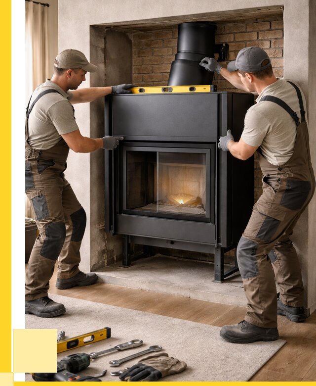 Установка каминных топок в Егорьевске под ключ от 18227 р. | ЭриданГрь