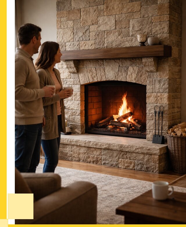 Каменные камины на заказ в Егорьевске от 182268 р. | ЭриданГрь