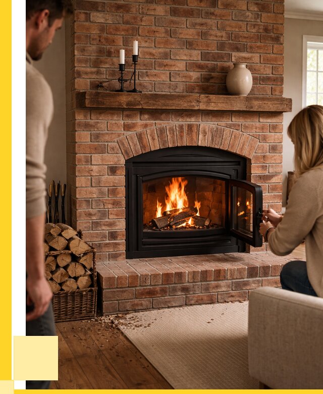 Кирпичные камины под ключ в Егорьевске от 151890 р. | ЭриданГрь