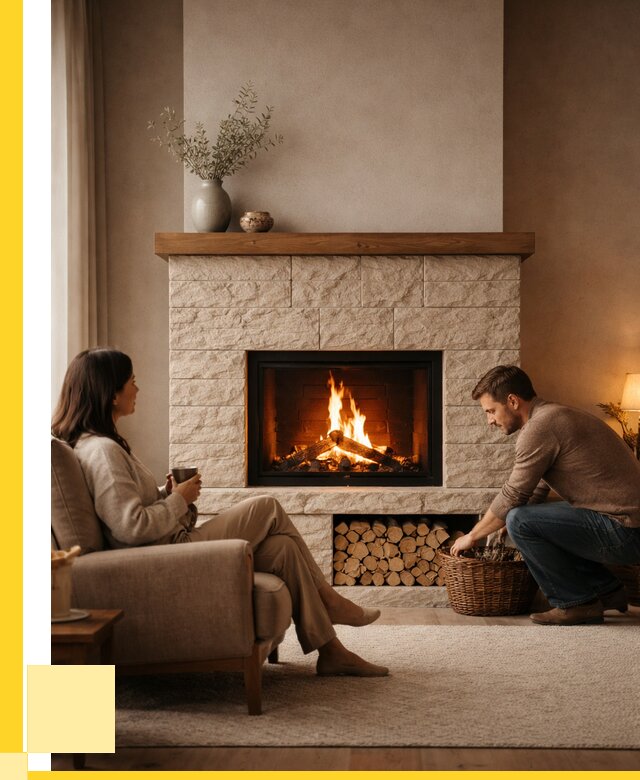 Камины для дома в Егорьевске под ключ от 151890 р. | ЭриданГрь