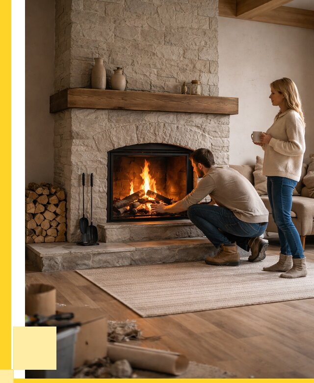 Камины для загородного дома в Егорьевске от 354410 р., ЭриданГрь