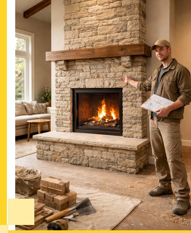 Камины под ключ в Егорьевске от 182268 р. | ЭриданГрь — установка