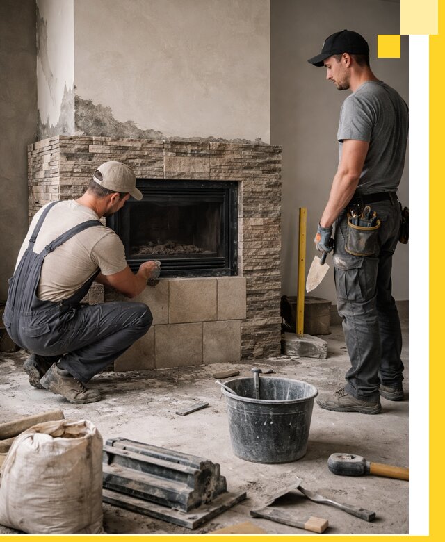 Камины под ключ в Егорьевске: проект, изготовление и монтаж