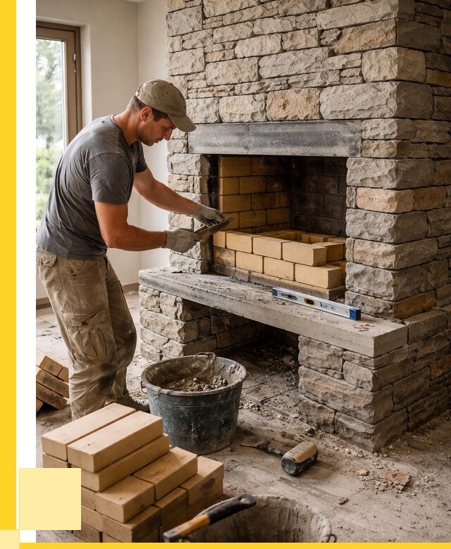 Кладка каминов и камина в Егорьевске от 25315 р. ЭриданГрь