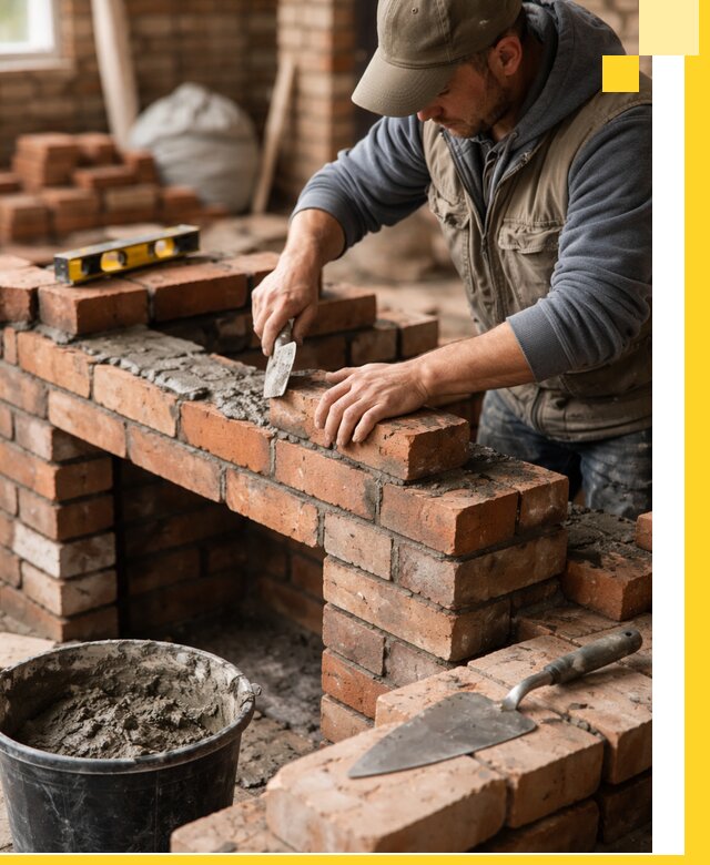 Кладка каминов под ключ в Егорьевске профессиональная отделка и монтаж