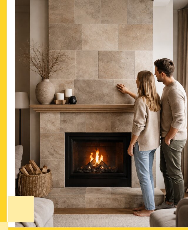 Облицовка каминов керамогранитом в Егорьевске от 4557 р. | ЭриданГрь