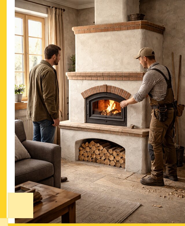 Печи камины в Егорьевске: кирпичные, изразцовые от 60756 р. | ЭриданГрь