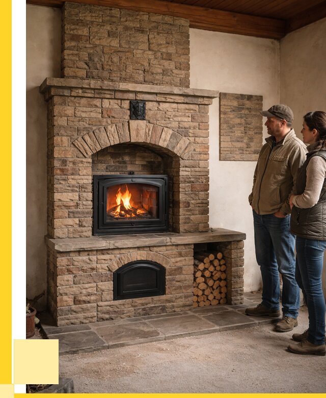 Кирпичная печь под ключ в Егорьевске от 151890 р. | ЭриданГрь