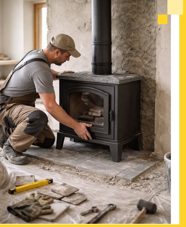 Профессиональный монтаж печей и каминов в Егорьевске под ключ