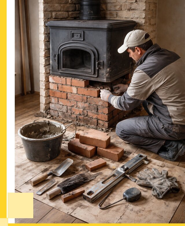Ремонт печей в Егорьевске от 12151 р., услуги печника ЭриданГрь