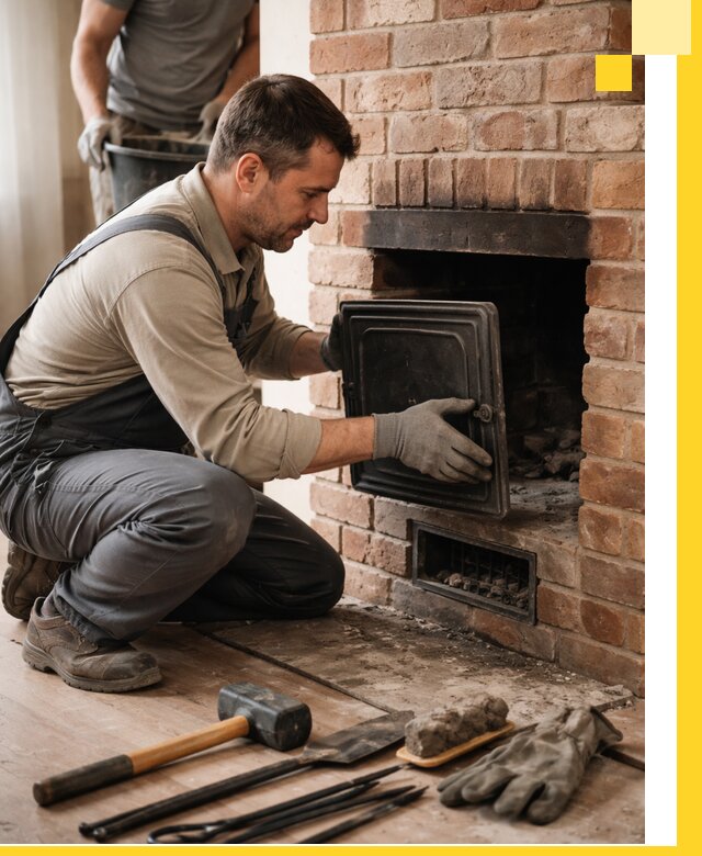 Ремонт печей в Егорьевске с гарантией качества и безопасности