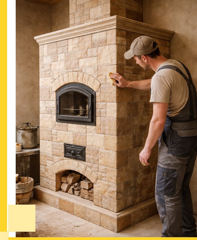 Облицовка печей в Егорьевске от 4557 р. под ключ | ЭриданГрь