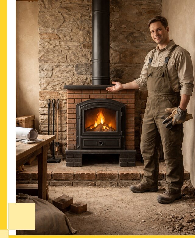 Печи отопительные из кирпича в Егорьевске от 81008 р., ЭриданГрь