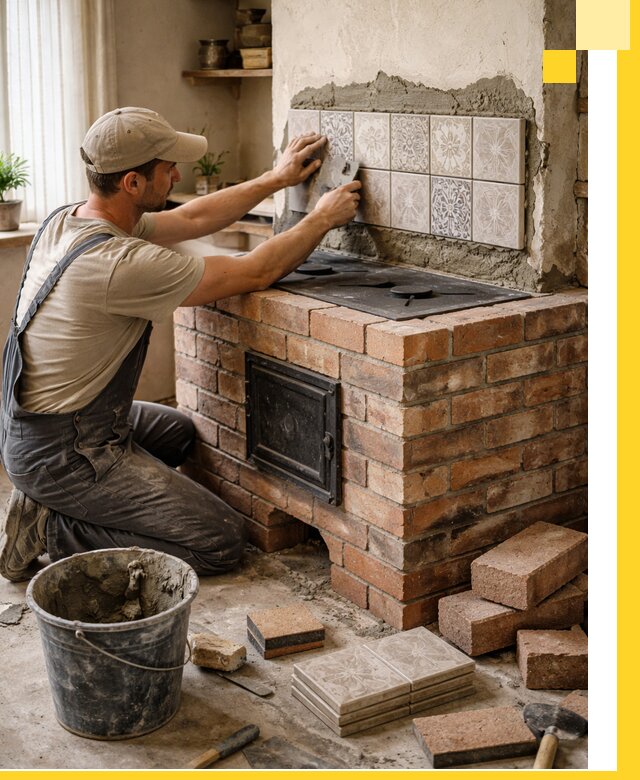 Печи с плитой на заказ монтаж гарантия и сервис в Егорьевске