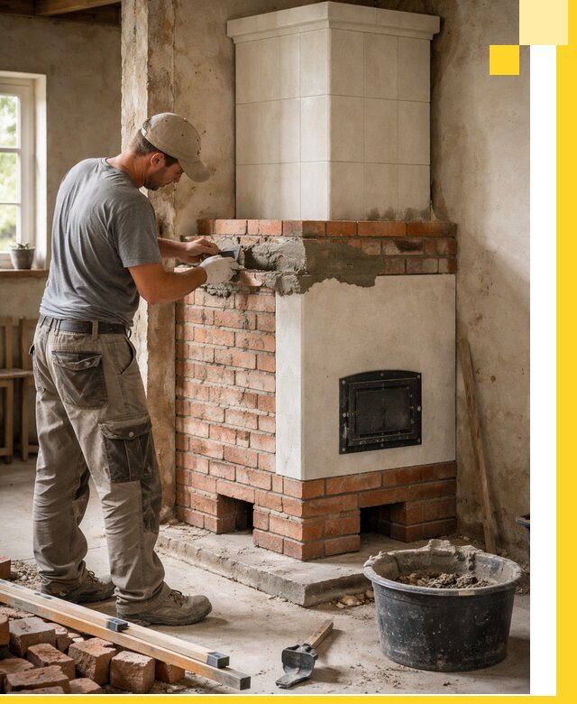 Изготовление и установка печей-голландок под ключ в Егорьевске