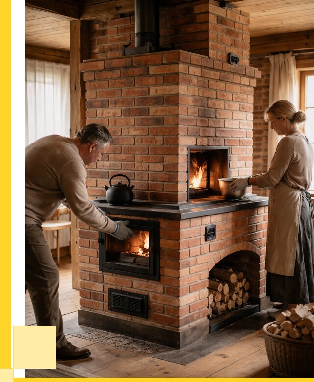 Печи для загородного дома под ключ в Егорьевске от 81008 р. | ЭриданГрь