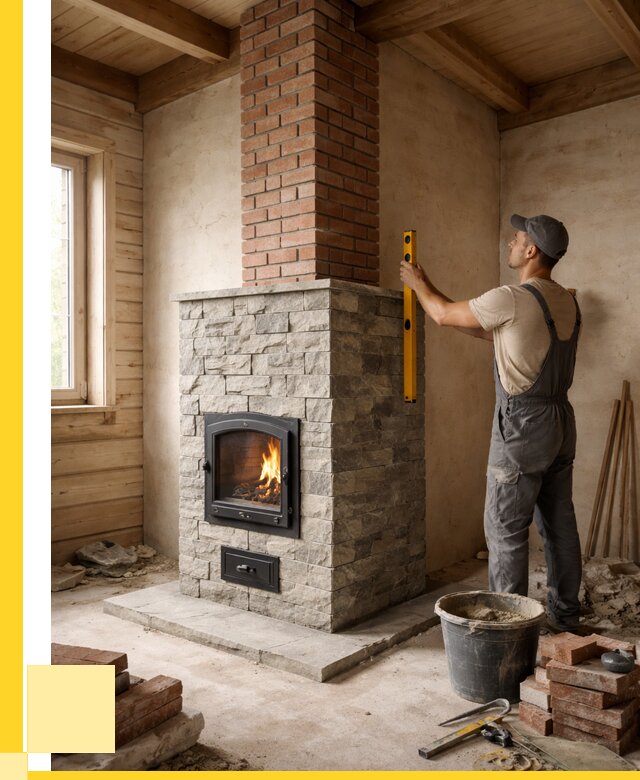 Печи и дымоходы под ключ в Егорьевске от 45567 р., ЭриданГрь