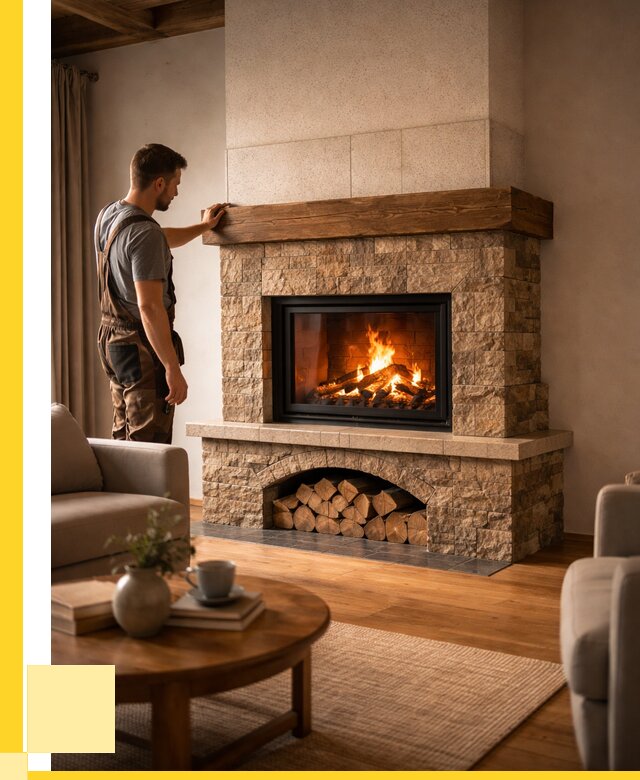 Печи камины для дома под ключ в Егорьевске от 55693 р. | ЭриданГрь