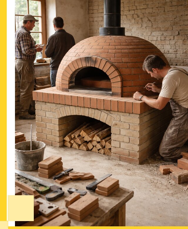 Помпейская печь дровяная для пиццы в Егорьевске | ЭриданГрь от 202520 р.