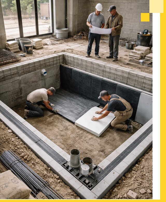 Проекты частных и общественных бассейнов под ключ в Егорьевске