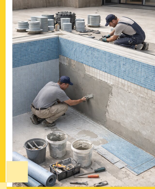 Ремонт и обслуживание бассейнов в Егорьевске от 25315 р. | ЭриданГрь