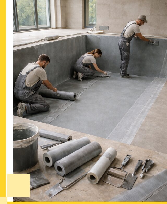 Гидроизоляция бассейнов в Егорьевске от 2025 р., ЭриданГрь