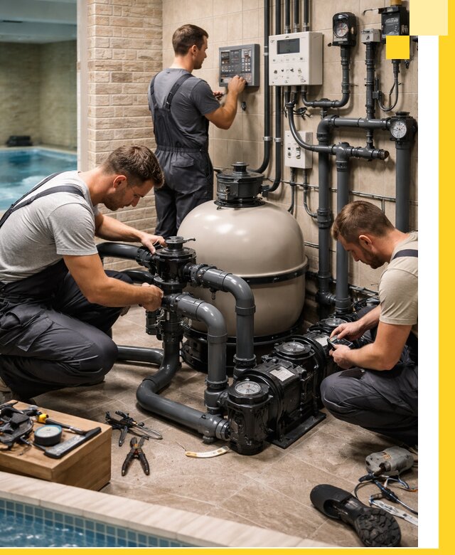 Комплексное оборудование для бассейнов под ключ в Егорьевске