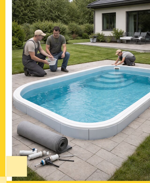 Пластиковый бассейн купить в Егорьевске от 253150 р., ЭриданГрь