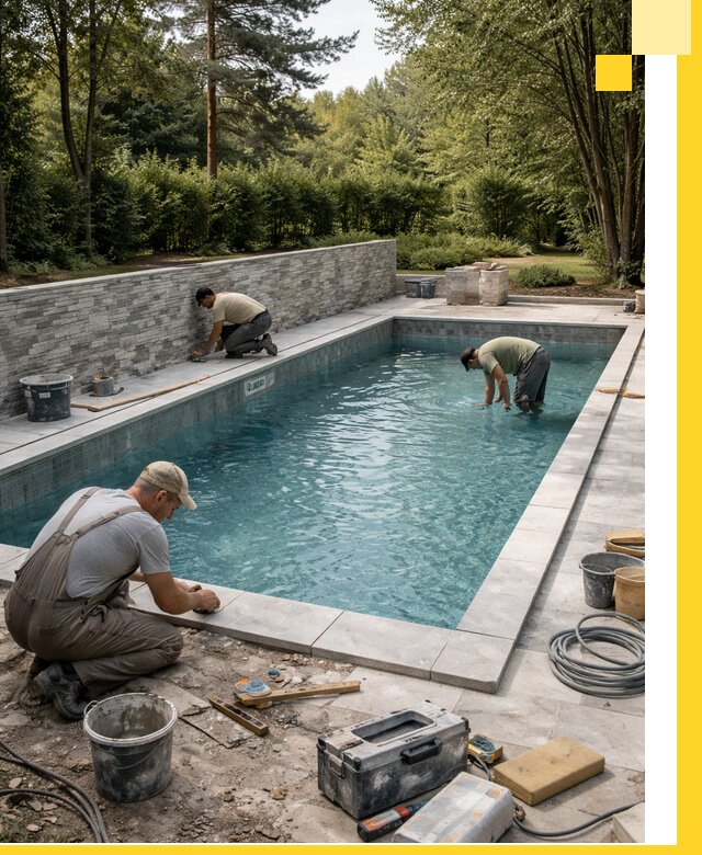 Проектирование и строительство частных бассейнов в Егорьевске