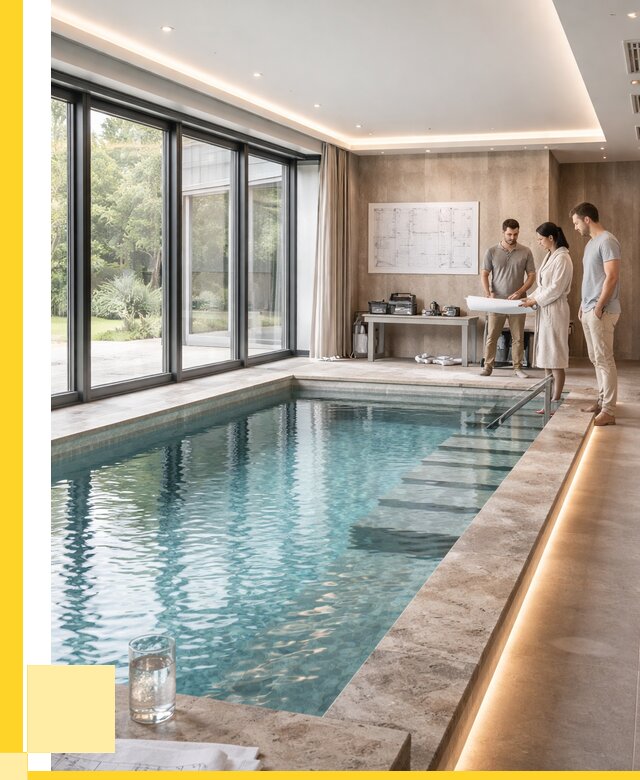 Закрытые бассейны под ключ в Егорьевске от 2531500 р. | ЭриданГрь