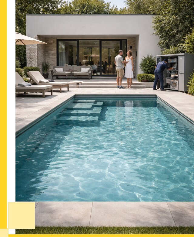 Бассейн в доме в Егорьевске под ключ от 1215120 р. | ЭриданГрь