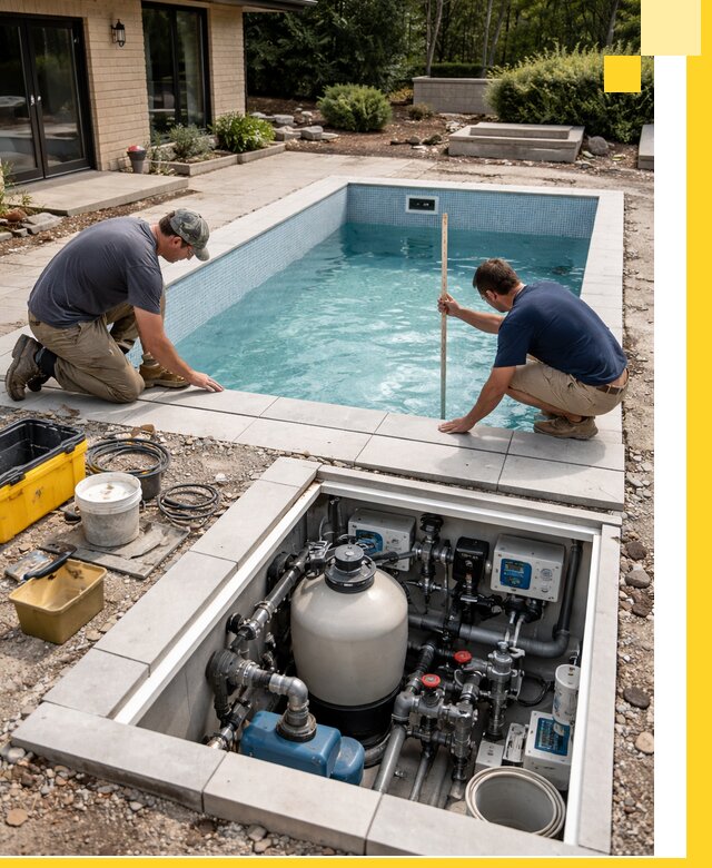 Строительство качественных домашних бассейнов под ключ в Егорьевске