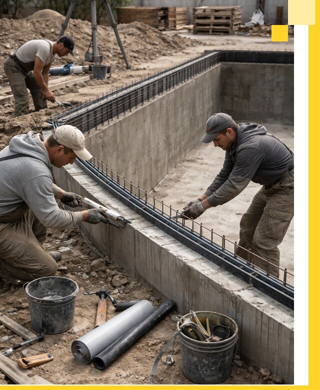 Качественный монтаж чаши бассейна в Егорьевске под ключ с гарантией