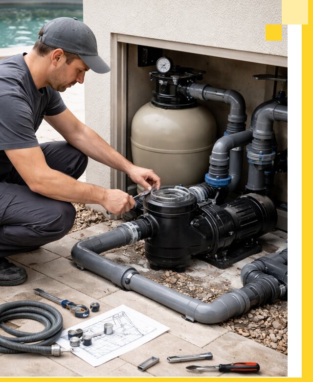 Поставка, монтаж и сервис насосов для бассейнов в Егорьевске