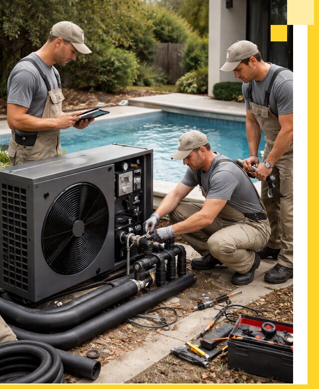 Проектирование и установка тепловых насосов для бассейнов в Егорьевске