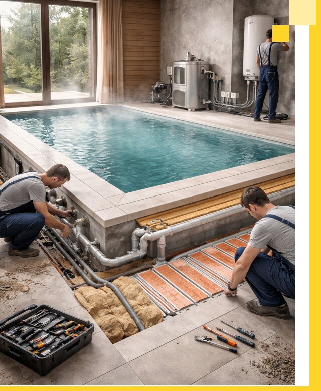 Проектирование и строительство тёплых бассейнов в Егорьевске