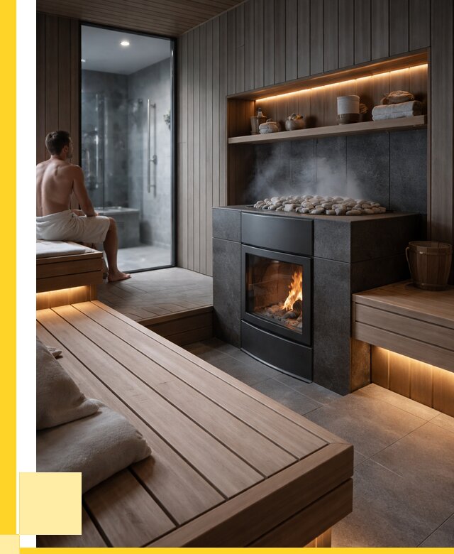 Проект сауны в частном доме в Егорьевске от 35441 р. | ЭриданГрь