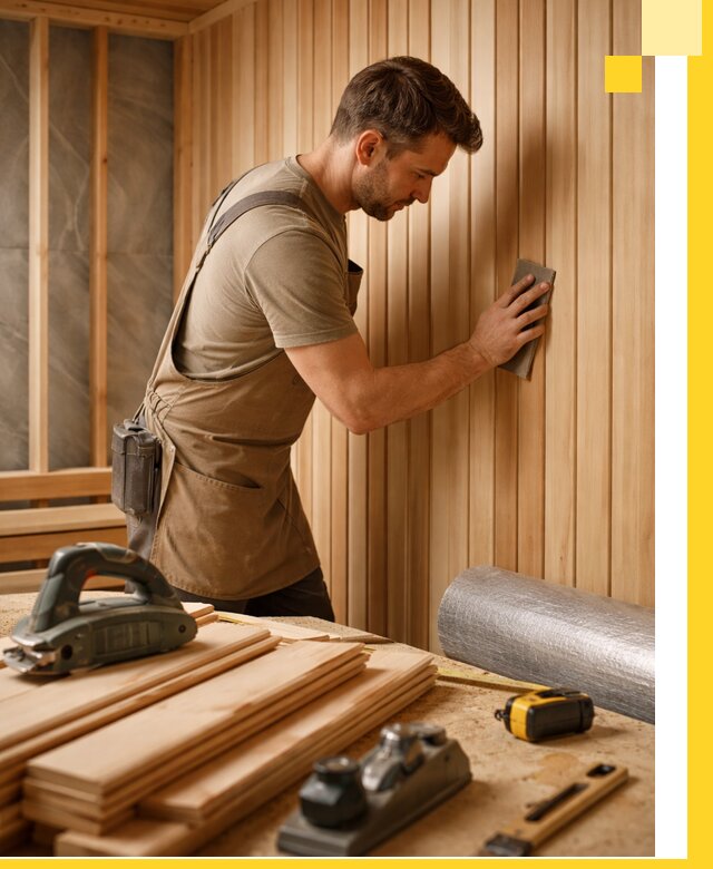 Профессиональная отделка саун и парных под ключ в Егорьевске