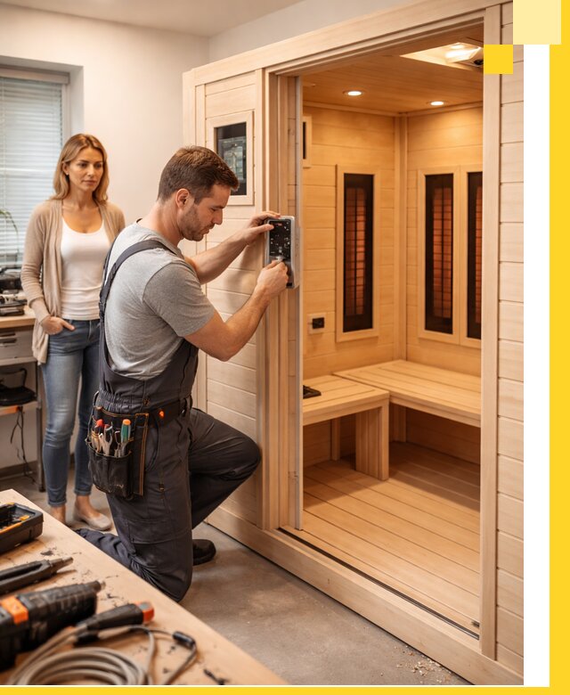 Инфракрасные сауны под ключ в Егорьевске продажа и установка