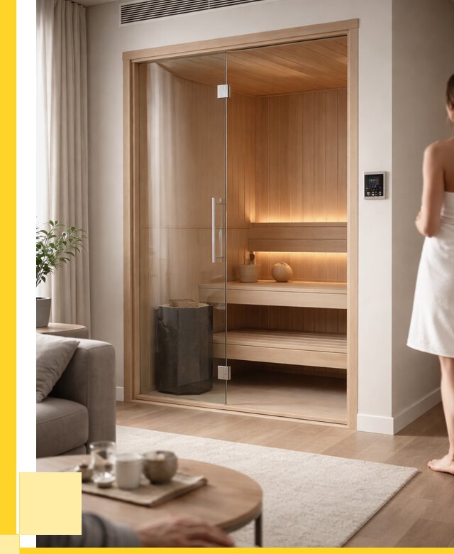 Сауна в квартире под ключ в Егорьевске от 121512 р. ЭриданГрь