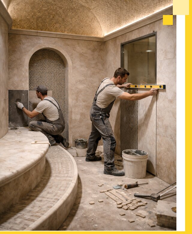 Проектирование и строительство саун с хамамом под ключ в Егорьевске