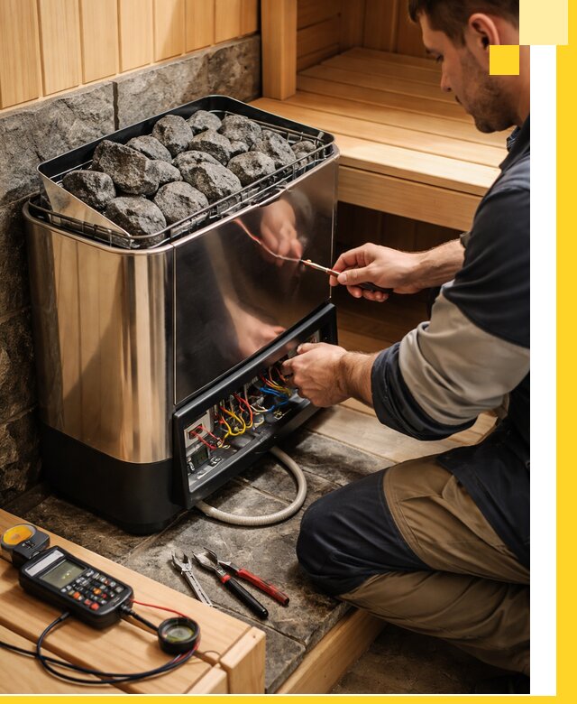 Продажа и установка электрокаменок для саун в Егорьевске