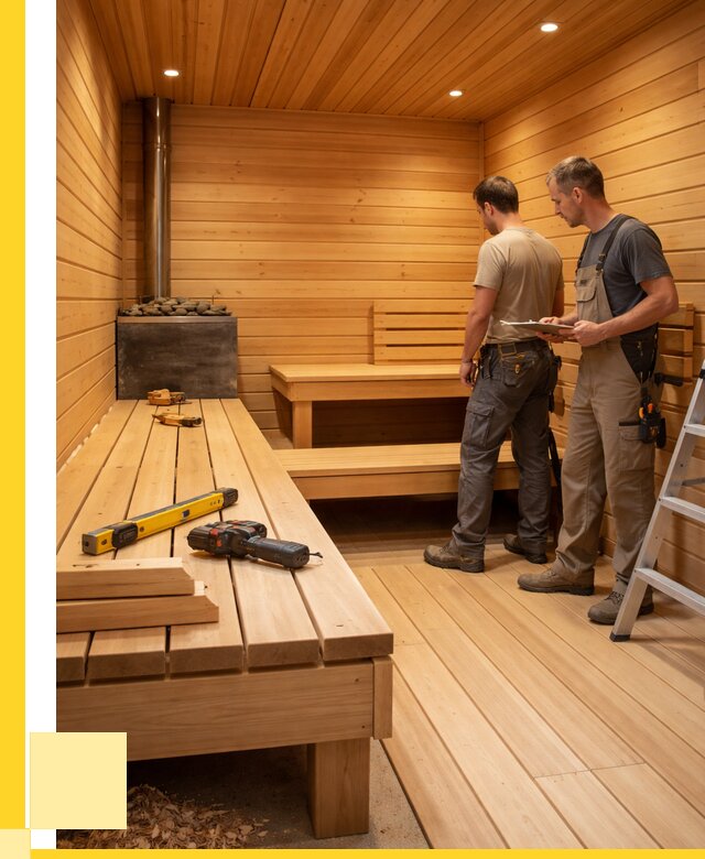 Отделка бань и саун в Егорьевске по цене от 4557 р. | ЭриданГрь