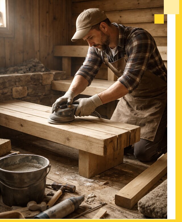 Ремонт бань под ключ в Егорьевске с гарантией качества и сроков