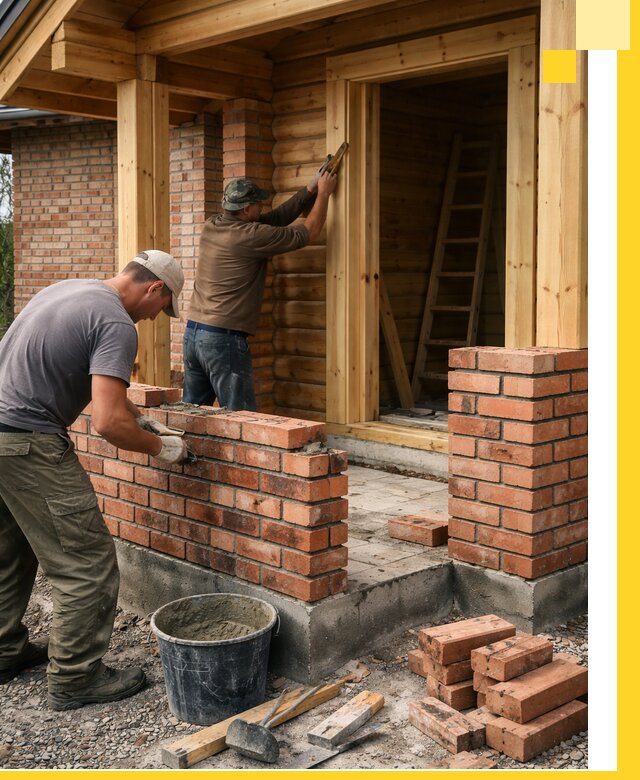 Строительство кирпичных бань под ключ в Егорьевске с гарантией качества