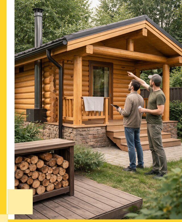 Бани для дачи под ключ в Егорьевске от 253150 р. | ЭриданГрь