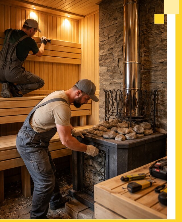 Комплексный дизайн бань, саун и зон отдыха в Егорьевске