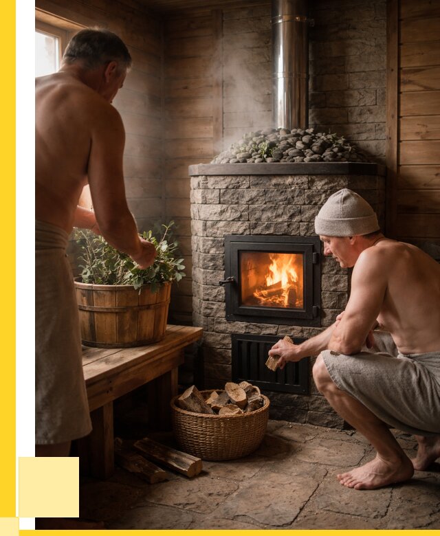 Банные печи под ключ в Егорьевске от 45567 р. | ЭриданГрь кирпичная