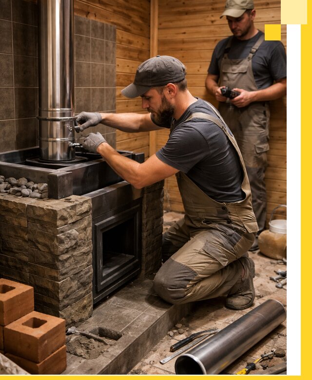 Изготовление и установка банных печей под ключ в Егорьевске