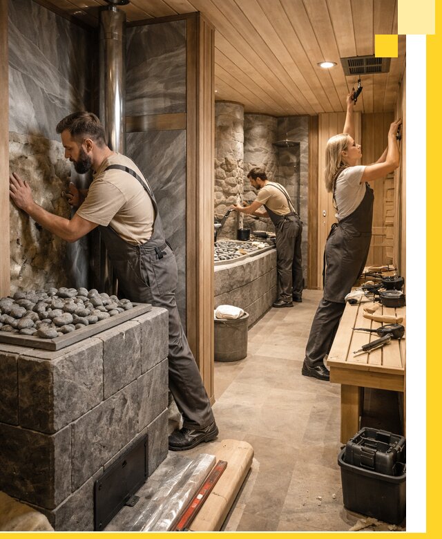 Строительство бань и SPA процедур в Егорьевске под ключ и отделкой